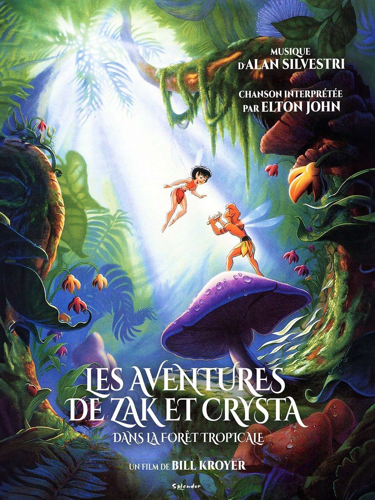 Poster du film Les Aventures de Zak et Crysta dans la forêt tropicale